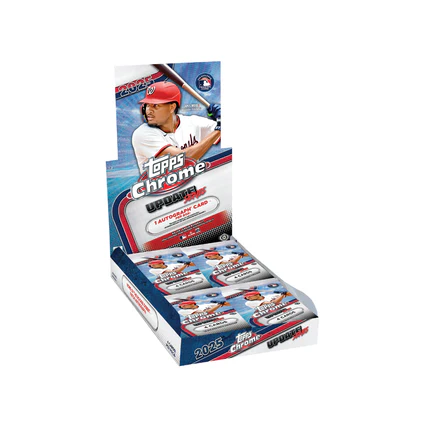 2025 Topps Chrome Update Series Baseball Mega Box