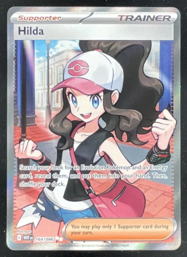 2025 Pokemon White Flare #164/086 Hilda Ultra Rare