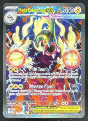 2026 Pokemon Ascended Heroes #278/217 Mega Eelektross ex Special Rare