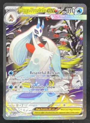 2026 Pokemon Ascended Heroes #275/217 Mega Froslass ex Special Illustration Rare