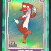 2025 Topps Chrome VeeFriends VeeFriends Green Refractor #91 Witty Weasel /99