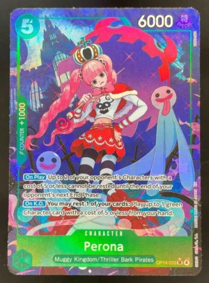 a16f6c5b-5181-46cf-a0d9-a2805baed683_68889dc0-d9b0-41c2-b96d-162d298d8bfd 2026 One Piece Azure Sea's Seven Super Rare #OP14-033 Perona