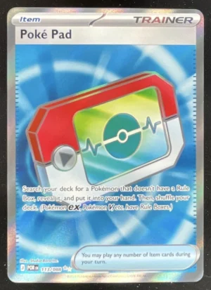 2026 Pokemon Perfect Order Ultra Rare #113/088 Poke Pad