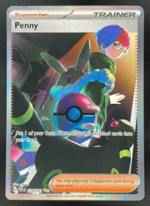 a16f6c5b-5181-46cf-a0d9-a2805baed683_905fa098-f116-45c5-b711-8eb6d0cf8332 2024 Pokemon Paldean Fates #239/091 Penny