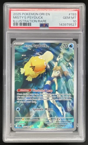 a16f6c5b-5181-46cf-a0d9-a2805baed683_e0b4c697-8aff-4c8a-9cca-98c717d0465d 2025 Pokemon Destined Rivals #193/182 Misty's Psyduck PSA 10