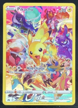 a16f6c5b-5181-46cf-a0d9-a2805baed683_fac3f20a-312a-4ae2-8e53-859c242ef5a5 2023 Pokemon Sword & Shield Crown Zenith #160/159 Pikachu