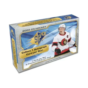 img_23 2022-23 Upper Deck SPx Hockey Hobby Box