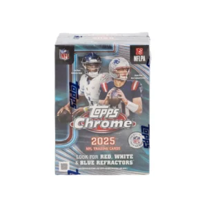img_9 2025 Topps Chrome Football Blaster Box
