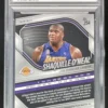 2024-25 Prizm Black Legends Gold Shimmer FOTL Shaquille O'Neal Auto /10 PSA 10