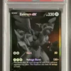 2025 Pokemon Black Bolt #172/086 Zekrom ex Black and White Rare PSA 10
